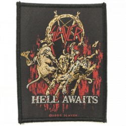 Slayer ""Hell Awaits"" Embroidered -