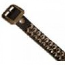 7CB 2 Row Cone belt, leather -