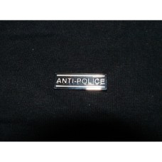 Anti Police enamel badge -