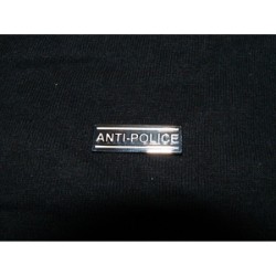 Anti Police enamel badge -
