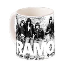 Ramones Pictures On Wall Mug -