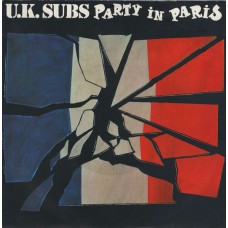 UK Subs - Party In Paris (orange wax)