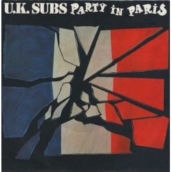 UK Subs - Party In Paris (orange wax)