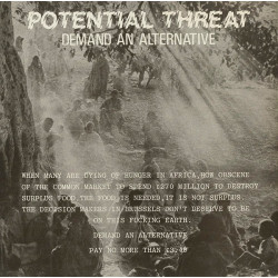 Potential Threat - Demand An Alternative