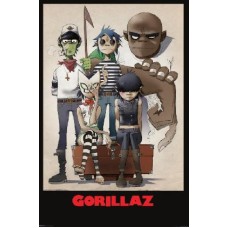 Gorillaz "Family" Poster -