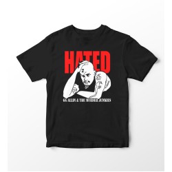 GG Allin Hated t-shirt -