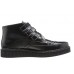 A8503 Black Leather Crpr Boot -