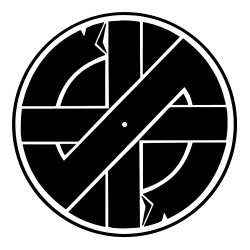 Crass ""logo"" slipmat -