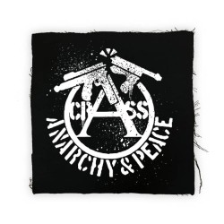 Crass Anarchy/Peace Back Patch -