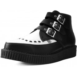 V9342 black creeper, three buckl -