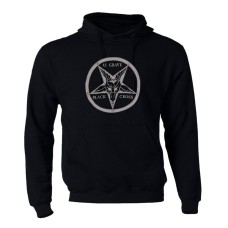 45 Grave Black Cross Hoodie -