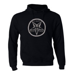 45 Grave Black Cross Hoodie -