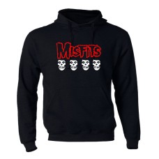 Misfits 4 Skulls hoodie -