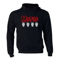 Misfits 4 Skulls hoodie -