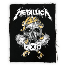 Metallica Skul Back Patch -