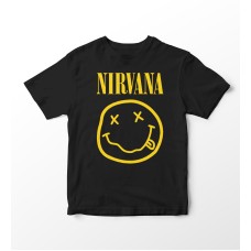 Nirvana Smiley Logo Tshirt -