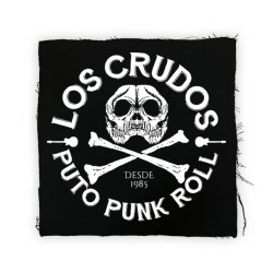 Los Crudos Puto Punk BackPatch -