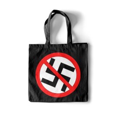 Anti-Nazi tote bag -