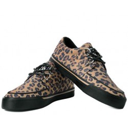 A9602 Leopard Print Crpr Snkr -