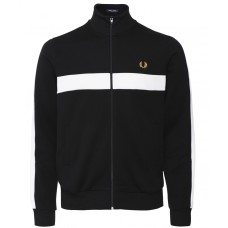 Fred Perry Track Jacket BLK -