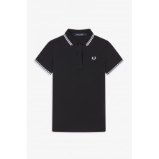 Womens Fred Perry Black w/white -