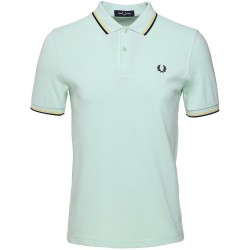 Fred Perry Polo Mint w/Blk&Gold -