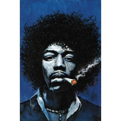 Jimi Hendrix ""Spliff"" Poster -