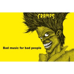 Cramps ""Bad Music"" Poster -