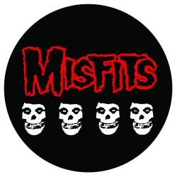 Misfits 4 Skull Slipmat -