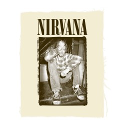 Nirvana Kurt Back Patch -