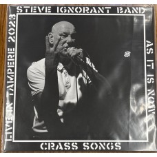 Crass Steve Ignorant - Crass Songs BLACK