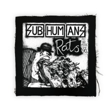 Subhumans Rats Back Patch -