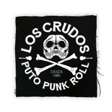 Los Crudos Puto Punk BackPatch -