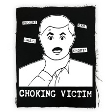 Choking Victim Gagging back pa -