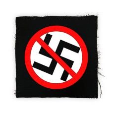 Anti-Nazi back patch -
