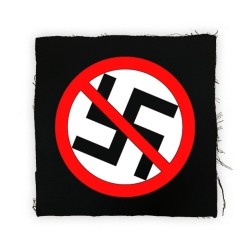 Anti-Nazi back patch -