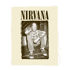 Nirvana Kurt Back Patch -