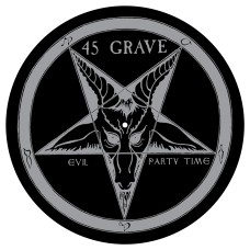 45 Grave Black Cross Slipmat -