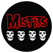 Misfits 4 Skull Slipmat -