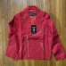 100% Cotton Red Bondage Jacket - Red Bondage Jacket, ONLY XS AVAILABLE