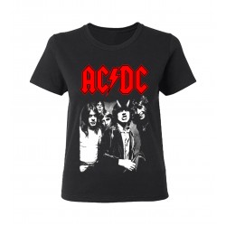 AC/DC Band Pic Womens -