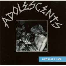 Adolescents - Live 81 and 86 (colored wax)