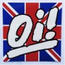 Oi! vinyl sticker