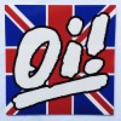 Oi! vinyl sticker