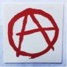 Anarchy vinyl sticker