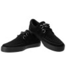 A9178 solid blk creeper snkr
